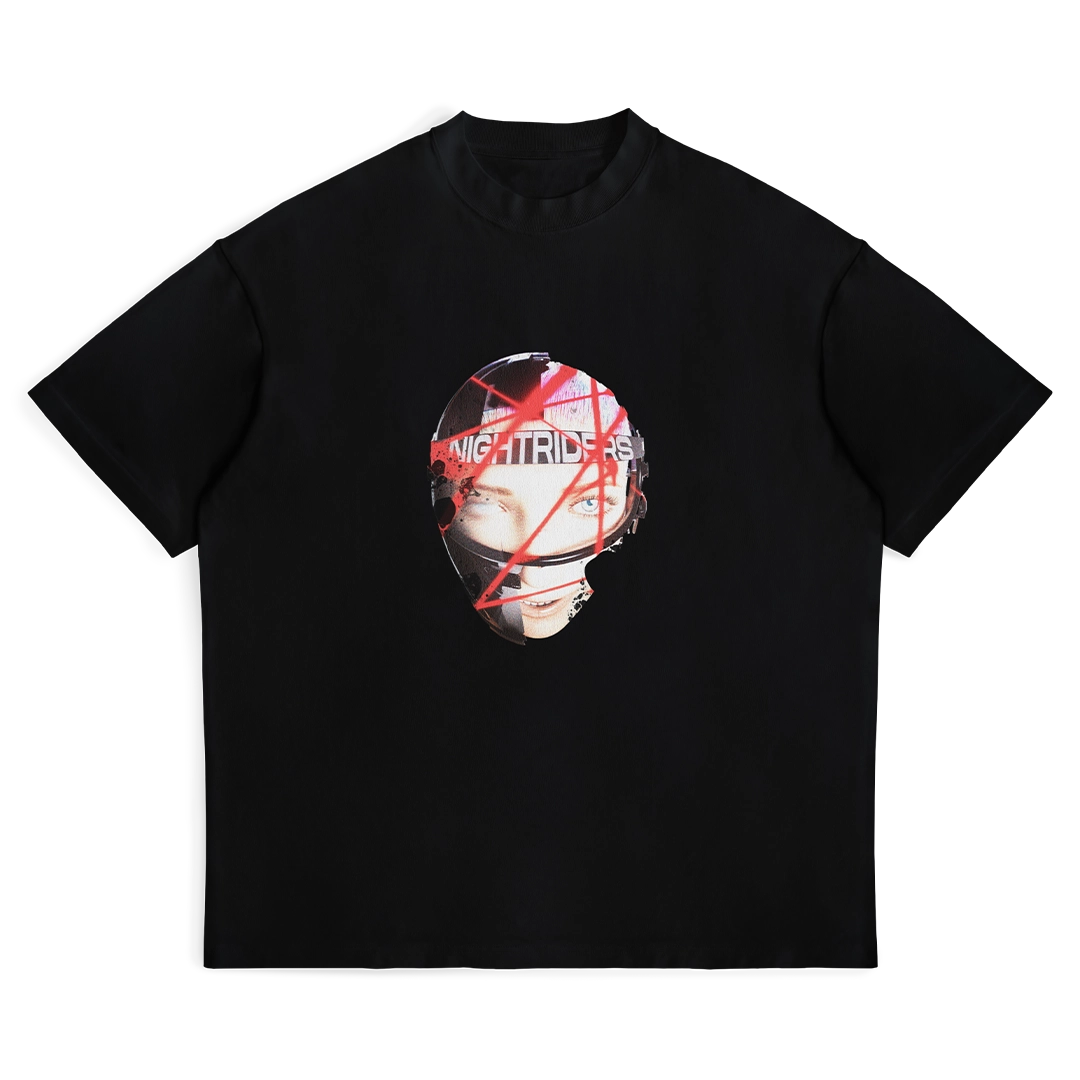 Black Tshirt Nightriders Collection